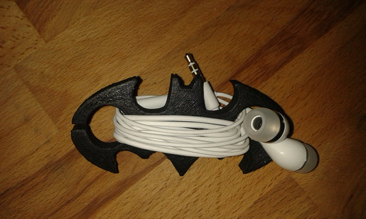Batman earphones holder