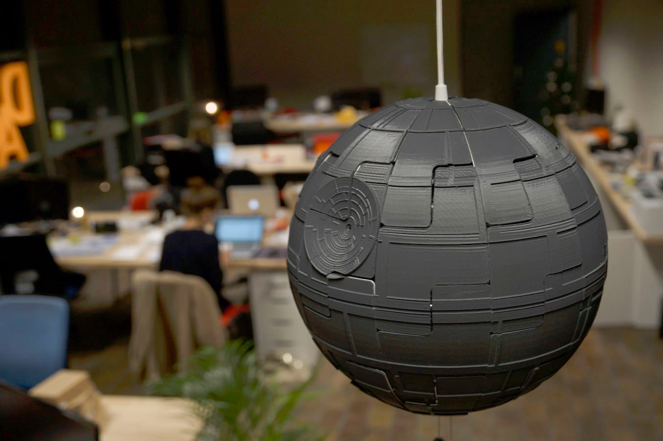 Death Star for Ikea lamp