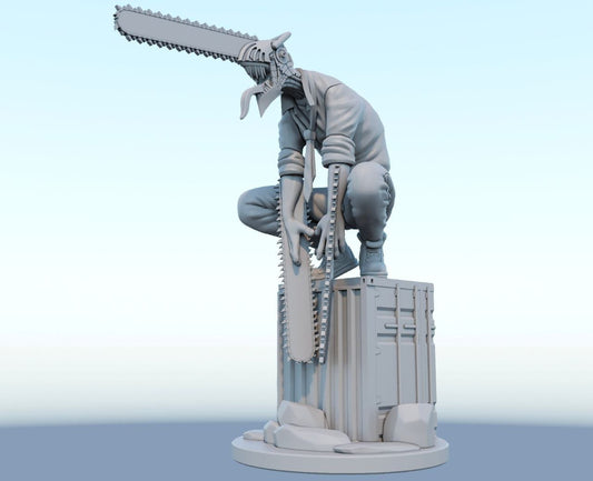 Chainsaw man 3d print model