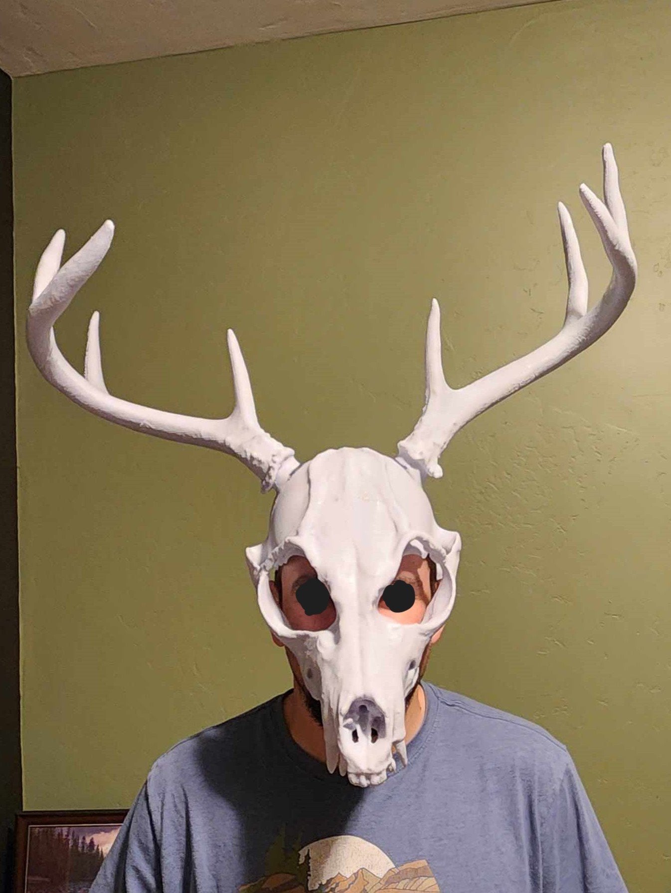 Wendigo Mask Wearable Halloween Costume
